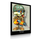 Poster Quadro Conker's Bad Fur Day Nintendo 64 30x42cm A3