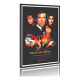 Pôster Quadro Filme 007 Contra Goldeneye 60x90