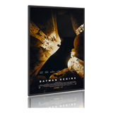 Pôster Quadro Filme Batman Begins M1