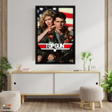 Pôster Quadro Filme Top Gun M1