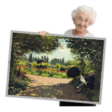 Poster Quadro Sem Moldura Claude Monet 09 A1 84x60cm