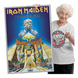 Poster Quadro Sem Moldura Iron Maiden 76 A1 84x60cm