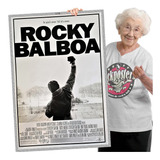 Poster Quadro Sem Moldura Rocky Balboa 05 A1 84x60cm