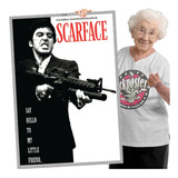Poster Quadro Sem Moldura Scarface 11 A1 84x60cm