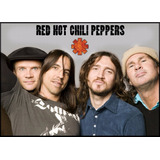 Poster Red Hot Chili Peppers Hd 60cmx84cm Cartaz Rock Parede
