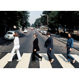 Poster Retrô - Beatles Abbey Road
