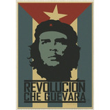 Pôster Retrô - Che Guevara Revolucion - Decor 33 Cm X 48 Cm