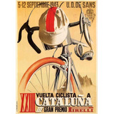 Poster Retrô - Ciclismo 1943 Cataluna