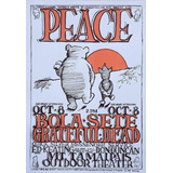 Pôster Retrô - Peace Festival 1966