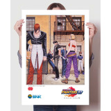Pôster The King Of Fighters 97 Arcade Retro Snk - A1 84x60cm