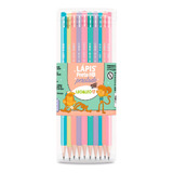 Pote 72 Lápis De Escrever Hb Trend Perolado Corpo Tom Pastel