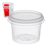 Pote Descartável Redondo 350ml Freezer Microondas