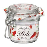 Pote Fido Italiano Hermético De Vidro 200ml Bormioli Rocco