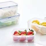 Pote Hermético Retangular Porta Papinha Bebê Lock&lock 350ml
