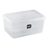 Pote Multiuso Plástico 2 Litros Com Tampa Cozinha Resistente