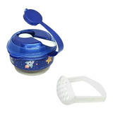 Pote Papinha Com Amassador Plastico Plasutil