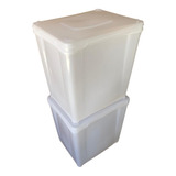 Pote Para Limpeza De Exterior 10 Litros Retangular 2 Pçs
