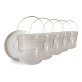 Pote Para Utensílios De Cozinha 2.2 Litros 5 Pçs