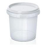 Pote Redondo Com Lacre Bolo No Pote Sopa 220ml - 100 Unid