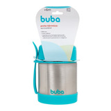 Pote Térmico Azul 350ml Buba ® Papinha Alimentos Frutas
