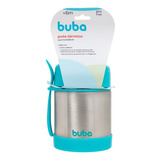 Pote Térmico Azul 350ml Buba ® Papinha Alimentos Frutas