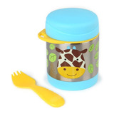 Pote Térmico Com Talher Skip Hop ® Zoo Girafa 325ml