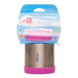 Pote Térmico Infantil 330ml Rosa - Clingo