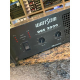 Potencia Amplificador Antigo Usado Wattsom Dbs2000