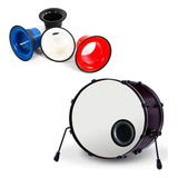 Potencializador De Bumbo +molde Estilo Kickport Mais Volume-