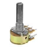 Potenciometro Duplo Rotativo 50kb - L20 6 Terminais
