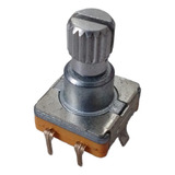 Potenciometro Encoder Pioneer 5 Terminais Chave Eixo 13mm