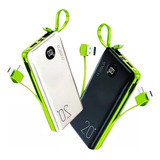 Power Bank Carregador Rápido Portátil Turbo Bateria 20000mah