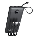Power Bank I2go 10000mah 4 Em 1 Cabos Acoplados - I2go Pro