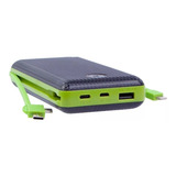 Power Bank Pineng Carregador Portátil 20000mah Cabo Branco