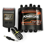 Power Click Amplificador De Fone Db 05 Stereo Db05 + Fonte