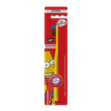 Powerdent The Simpsons Escova Dental U Macia Com Suporte