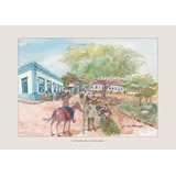 Praça 15 De Novembro - Aquarela De São José Do Barreiro - A4