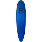 Prancha Monster Softboards 8'0'' - Tri Fin - Navy Blue & Red