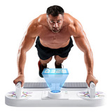 Prancha Para Flexão Braço Multifuncional E Extensor Elástico