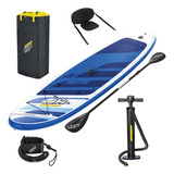 Prancha Stand Up Inflável Oceana 130 Kg Remo Bestway 65303
