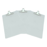 Prancheta Acrílico A4 Cistal - Novacril - Kit C/ 3 Un.