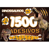Prancheta Para Colorir Com 1500 Adesivos / Dinossauos