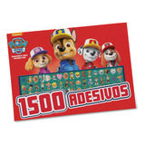 Prancheta Para Colorir Com 1500 Adesivos / Patrulha