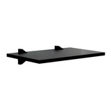 Prateleira 25x40 Black Com Suportes D-core