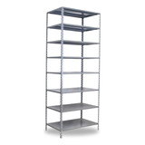 Prateleira De Ferro 8 Bandejas C/40cm-industrial Até 800 Kg
