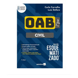 Prática Civil Esquematizado Oab 2ª Fase - Prática Civil, De Lenza, Pedro. Editorial Saraiva Jur, Tapa Mole, Edición 3 En Português, 2024