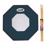Praticavel Torelli Pad 10 Estudo Bateria Ta 554 Com Baqueta