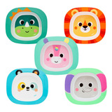 Pratinho Tigela Bowl Bubazoo Infantil Bebês 6+ Buba