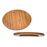 Prato Bandeja Boleira Bailarina Giratória Com Vidro 60 Cm