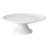 Prato Bolo 27 Cm Branca Pomerode Porcelana Schmidt